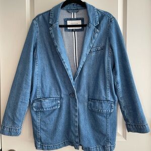 American Eagle – oversized denim Blazer – Size M